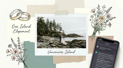 How Couples Are Using ChatGPT and AI to Plan Weddings on Vancouver Island