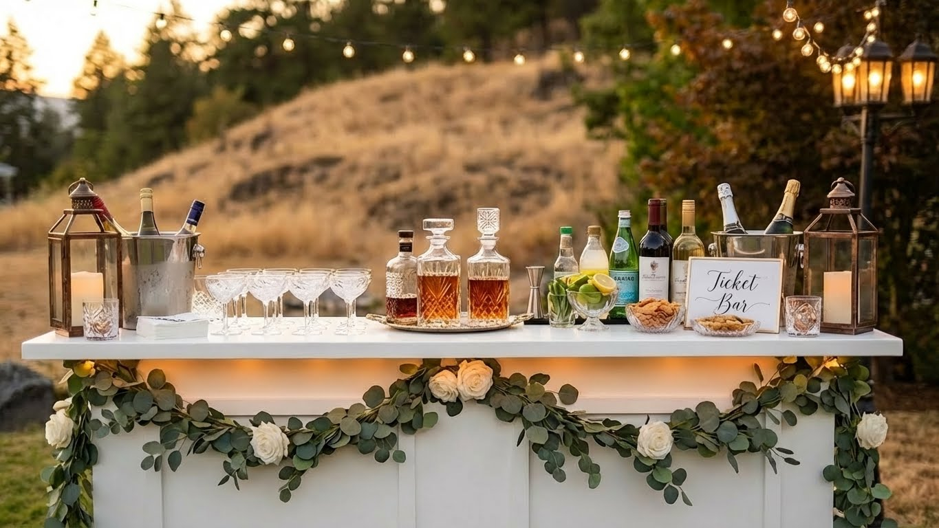 Wedding Bartending on Vancouver Island: What to Know, Options, and Costs